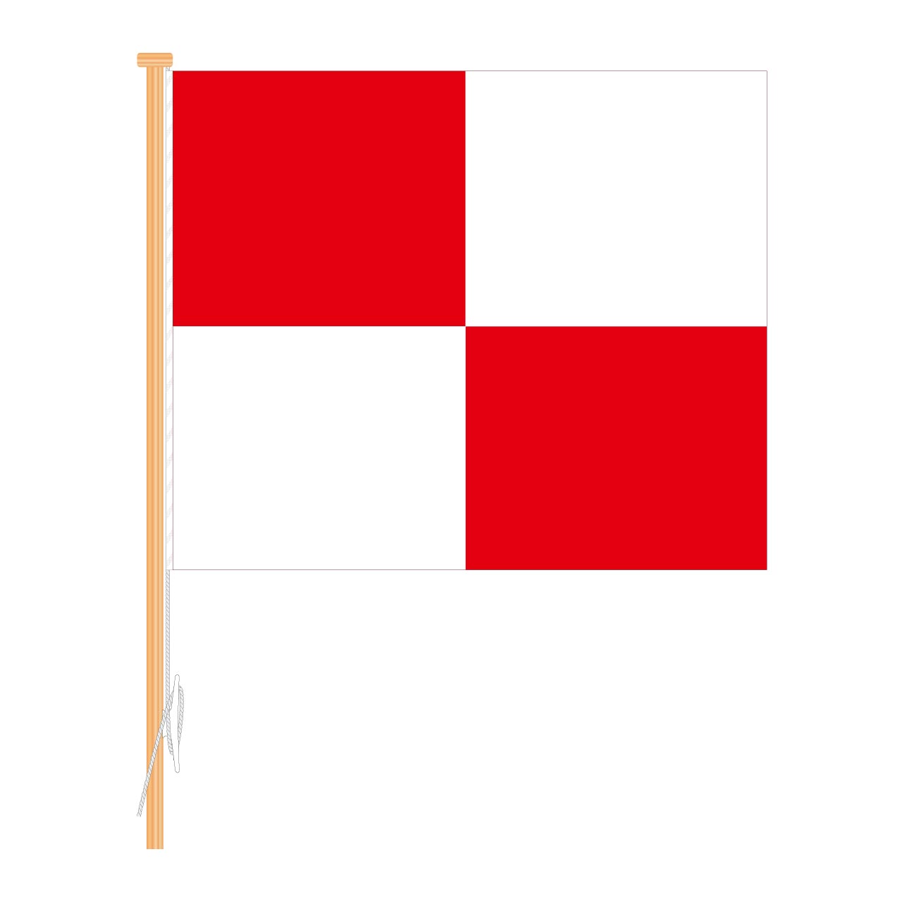 Signalflagge "U" Uniform