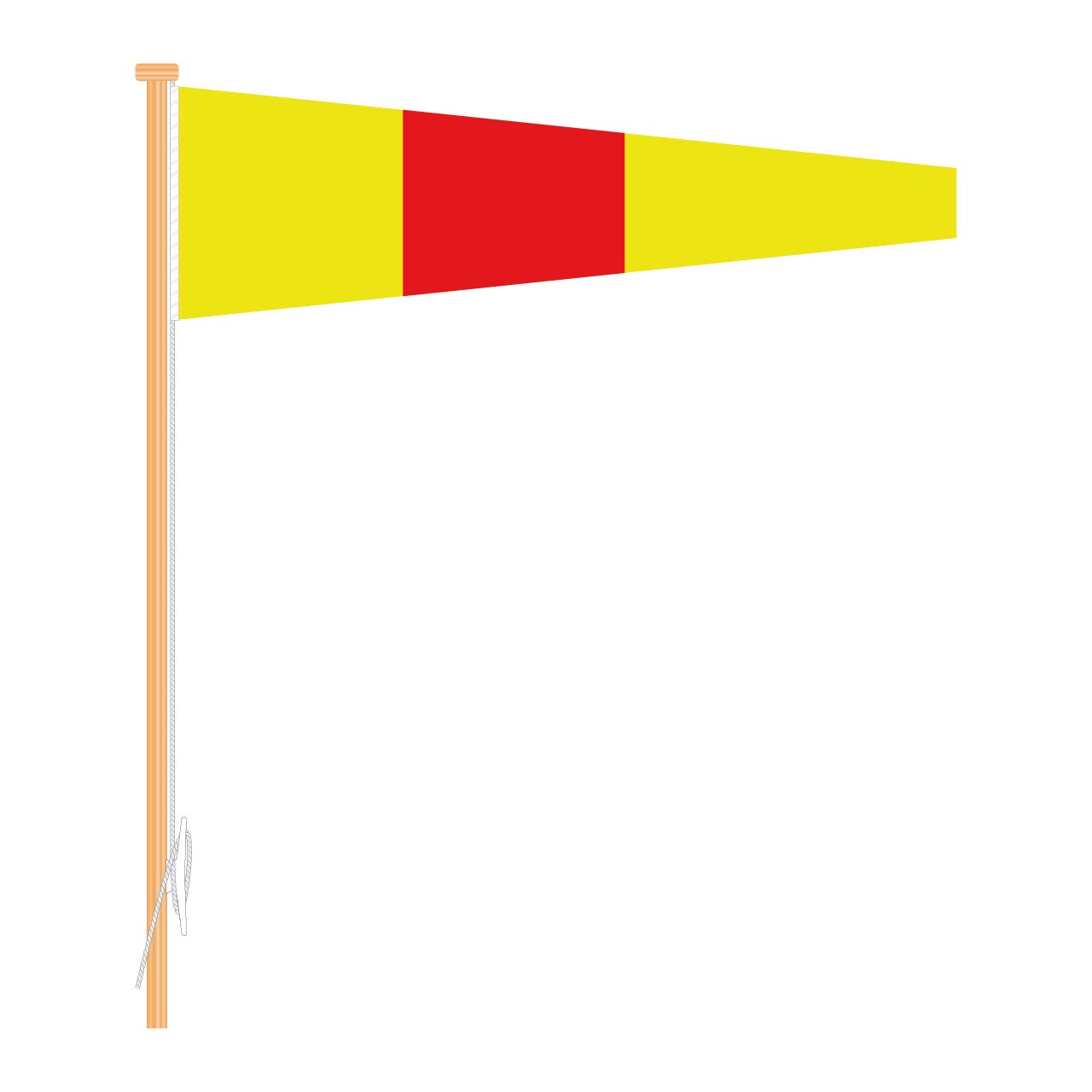 Signalflagge "0" Nadazero