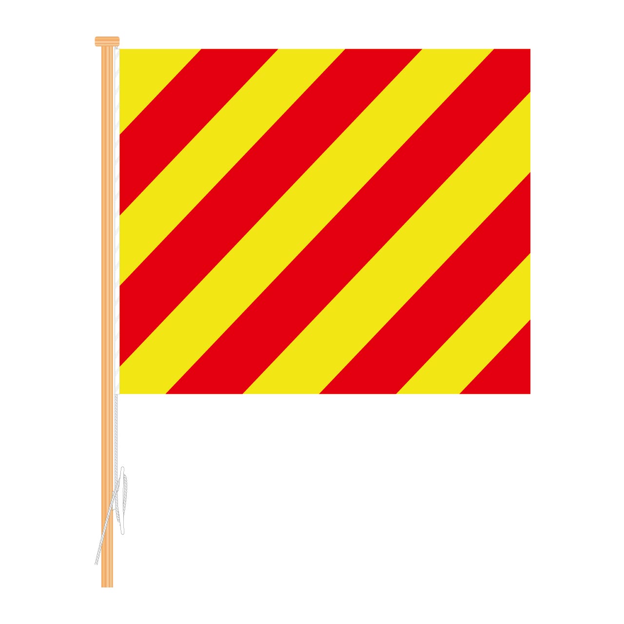 Signalflagge "Y" Yankee